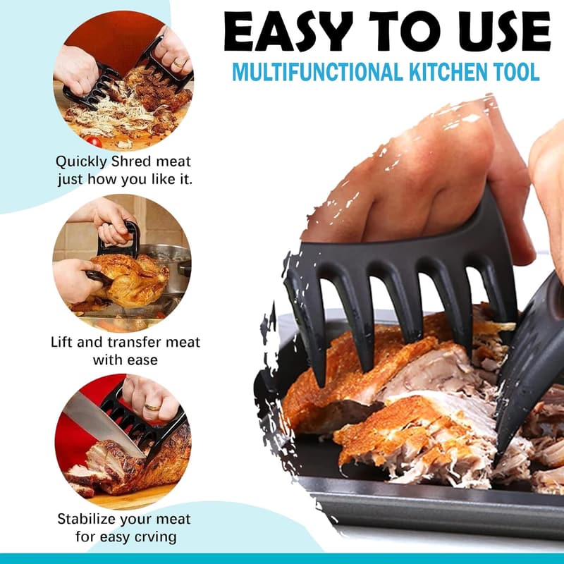 BBQ Meat Shredder Claws - Fun Stocking Stuffers for Adults