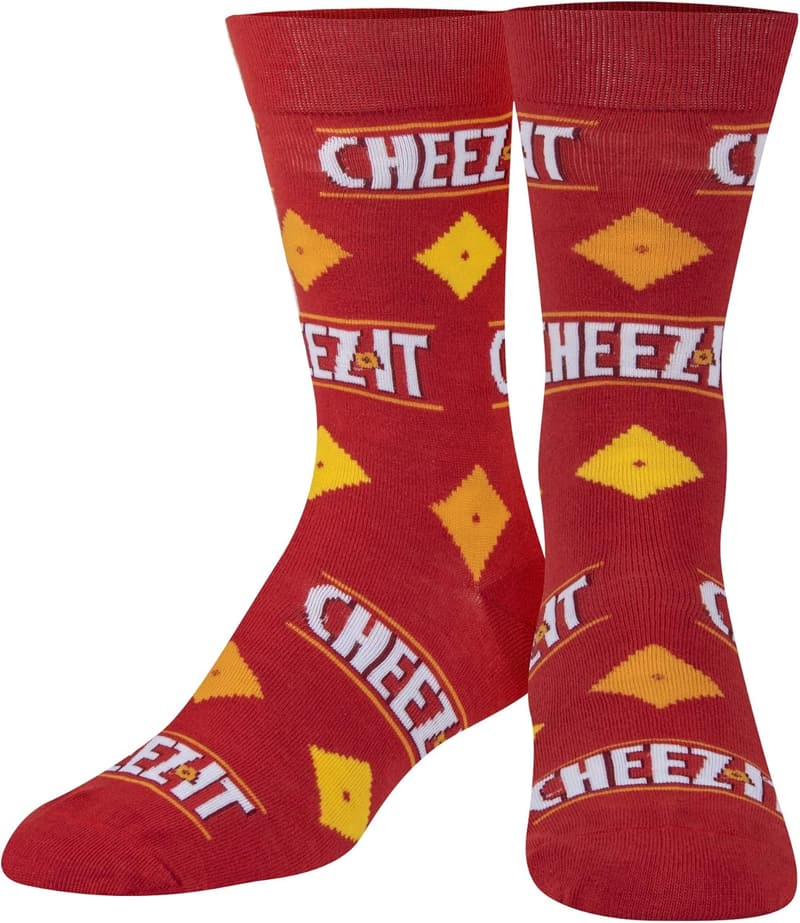 Colorful Fun Snack Food Print Socks - Assorted