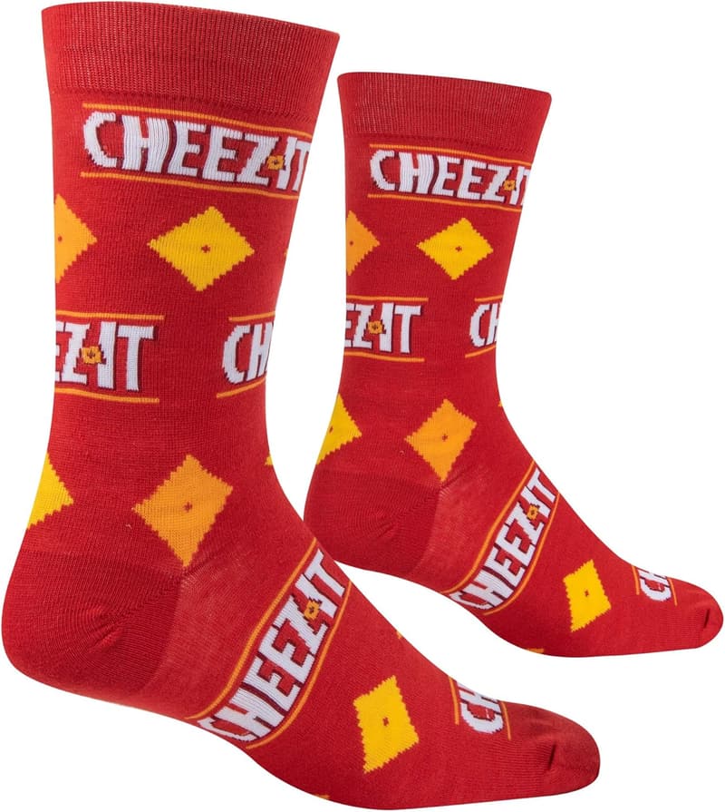 Colorful Fun Snack Food Print Socks - Assorted
