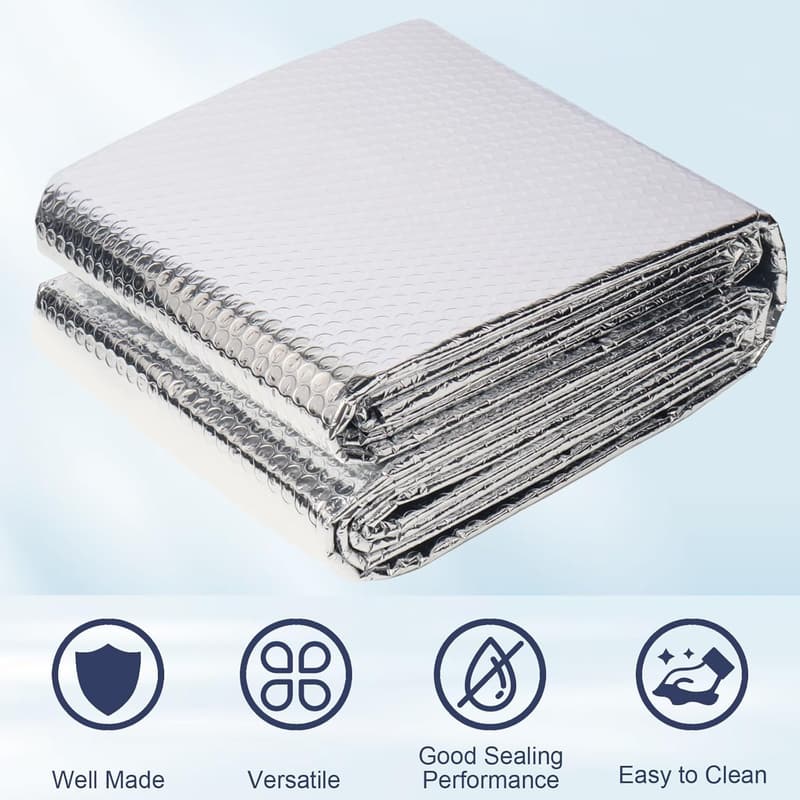 Aluminum Foil Window Insulation Roll, 20 FT x 23.6 in