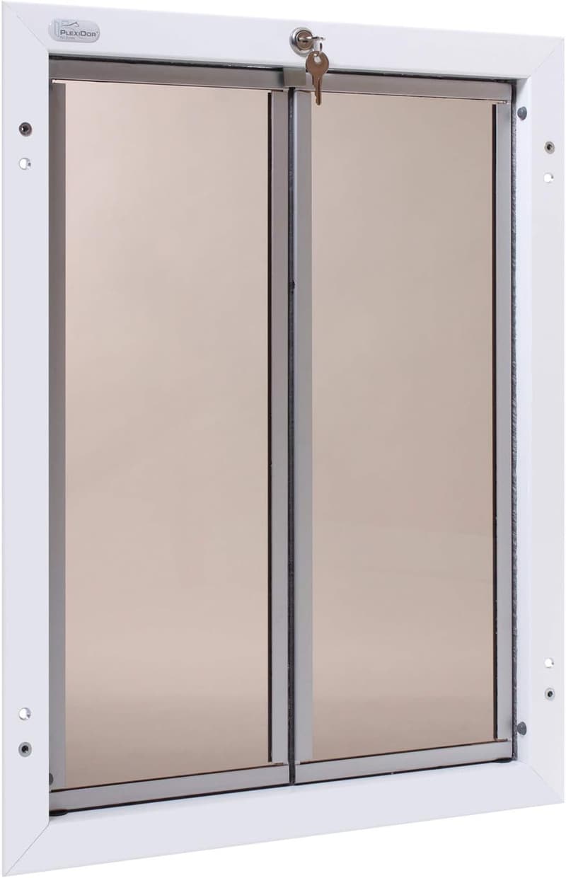 PlexiDor X-Large Pet Door with Lock for Dogs and Cats