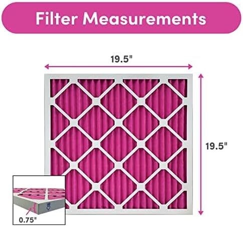 Color Changing 20x20 Air Filters (2-Pack) | MERV 8