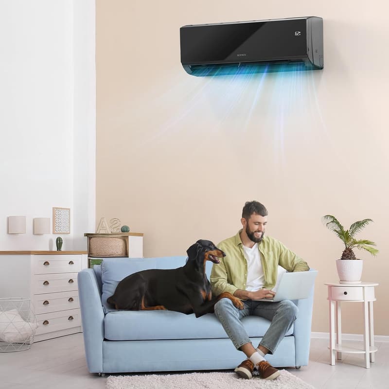 ROVSUN 12,000 BTU Ductless Mini Split AC/Heat Pump with APP Control