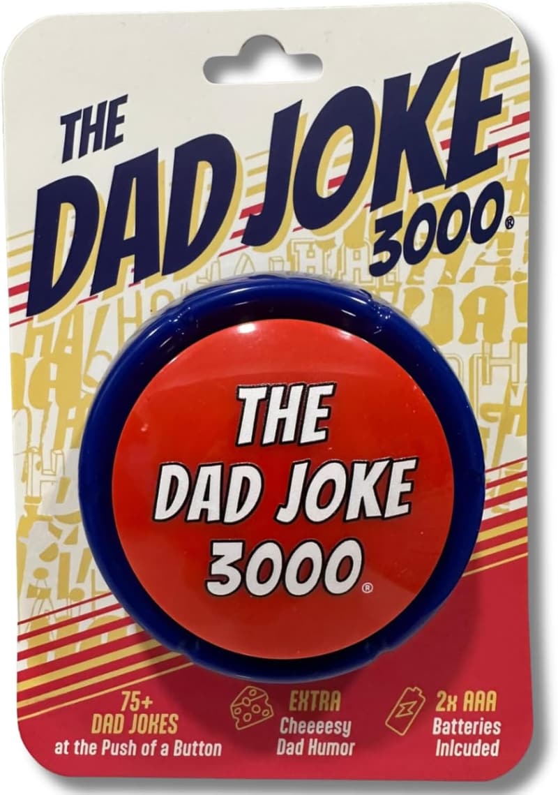 Funny Dad Jokes Button - Unique Birthday Gift for Dad