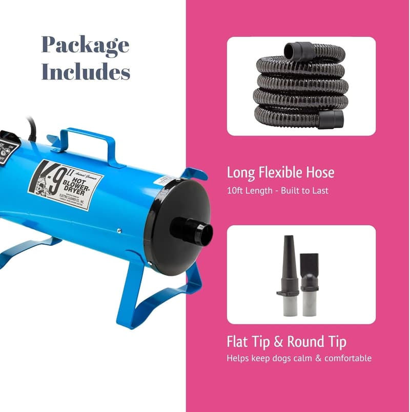 K9 II High-Power Dog Blow Dryer for Grooming