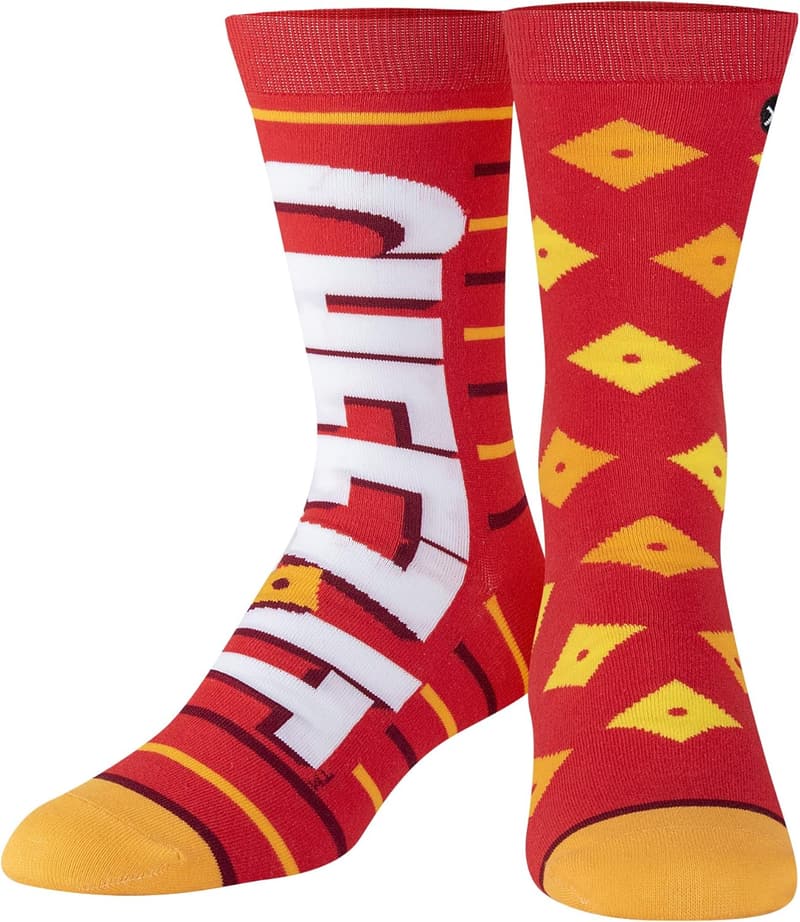 Funny Cheez It Crackers Crew Socks for Men & Women