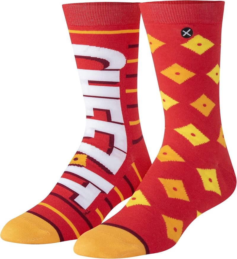 Funny Cheez It Crackers Crew Socks for Men & Women