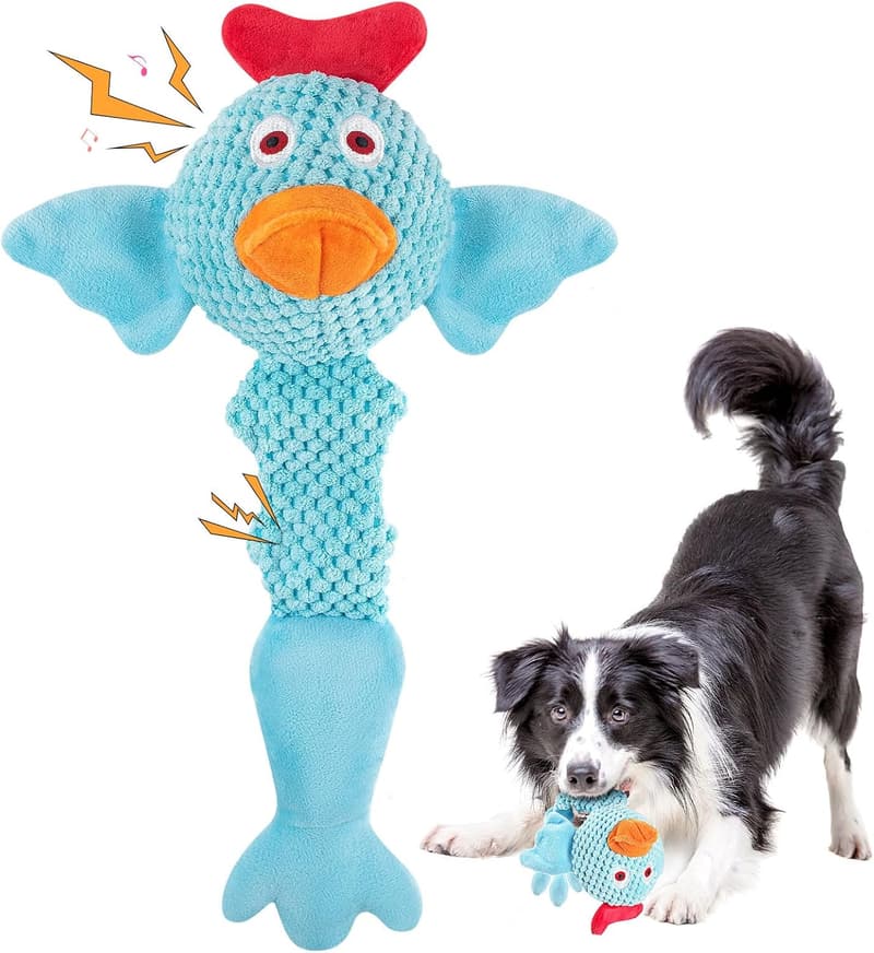 Interactive Plush Dog Toy for Medium & Small Dogs