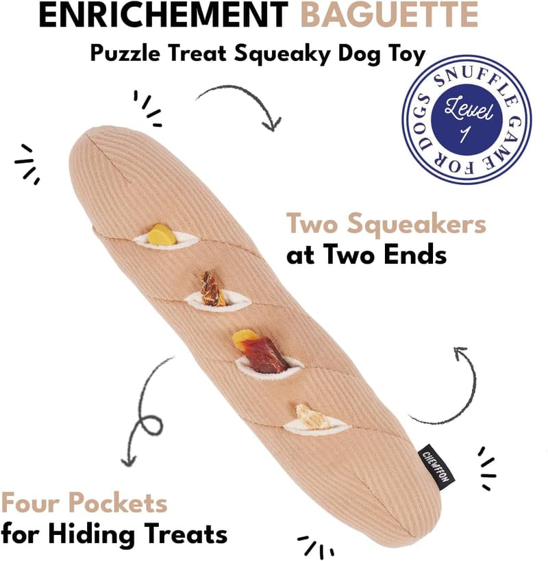 Interactive Puzzle Dog Toy for Enrichment and Training