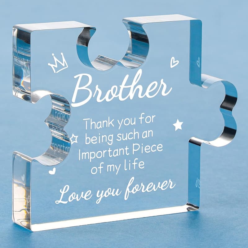 Father's Day Acrylic Plaque Desk Decor for Men & Boys