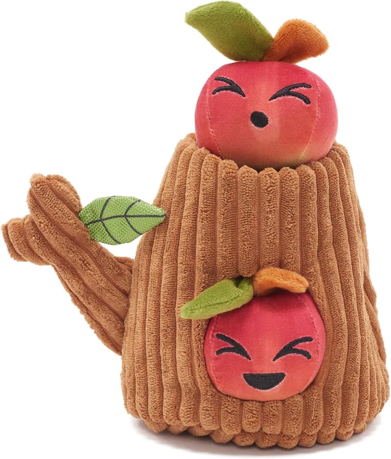 Interactive 3-in-1 Dog Toy Puzzle with Crinkle & Squeakers