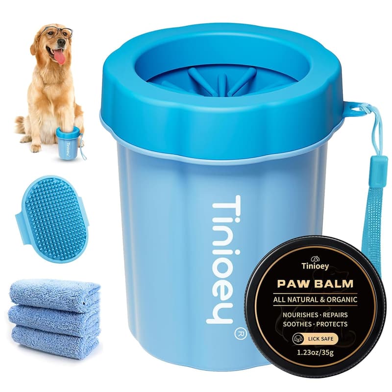 Dog Paw Cleaner Kit for Muddy Paws