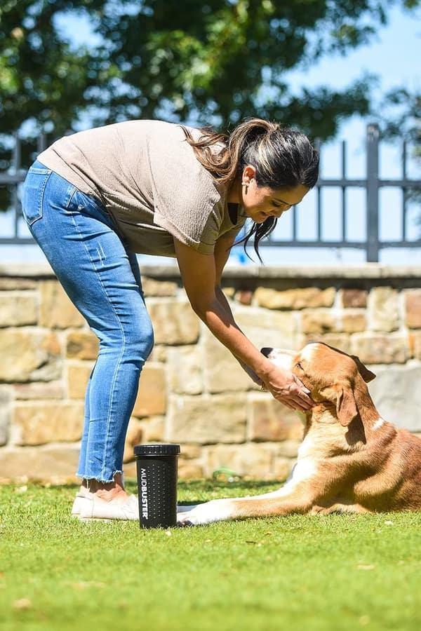 Portable Dog Paw Washer, Large, Matte Black Special Edition