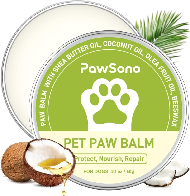 All-Natural Dog Paw & Nose Balm with Coconut Oil - 60g