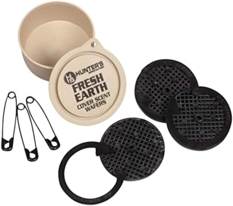 Hunting Cover Scent Wafers - 3 Pack with Safety Pins
