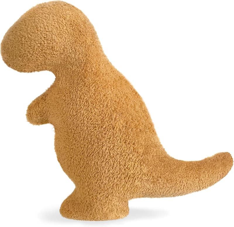 Birthday Dino Nugget Plush Pillow for Kids and Teens