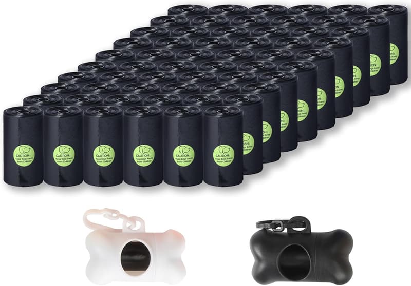 Extra Thick Dog Poop Bags Value Pack - 1200 Count, Leak-Proof