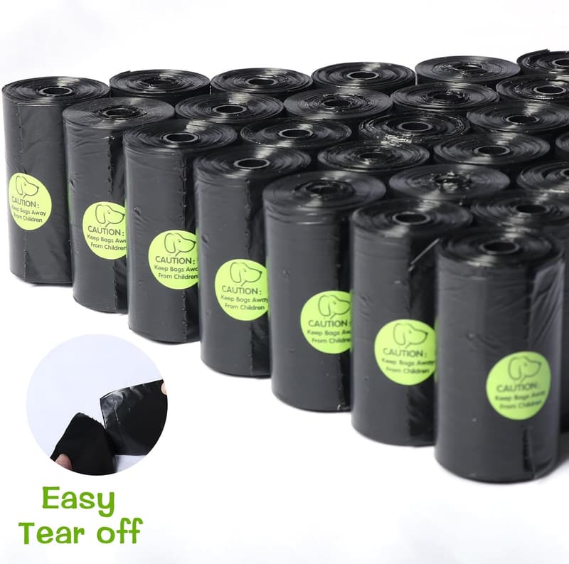 Extra Thick Dog Poop Bags Value Pack - 1200 Count, Leak-Proof