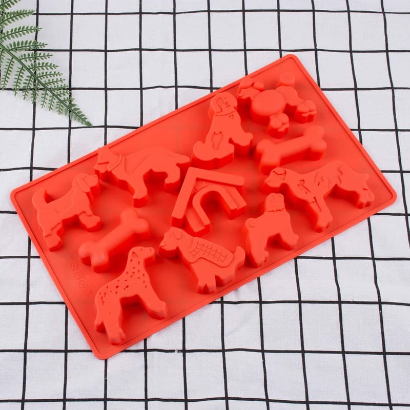 Silicone Dog Bone Candy Mold for Homemade Treats