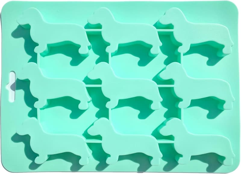 Dachshund Silicone Ice Cube Tray for Parties and Baking