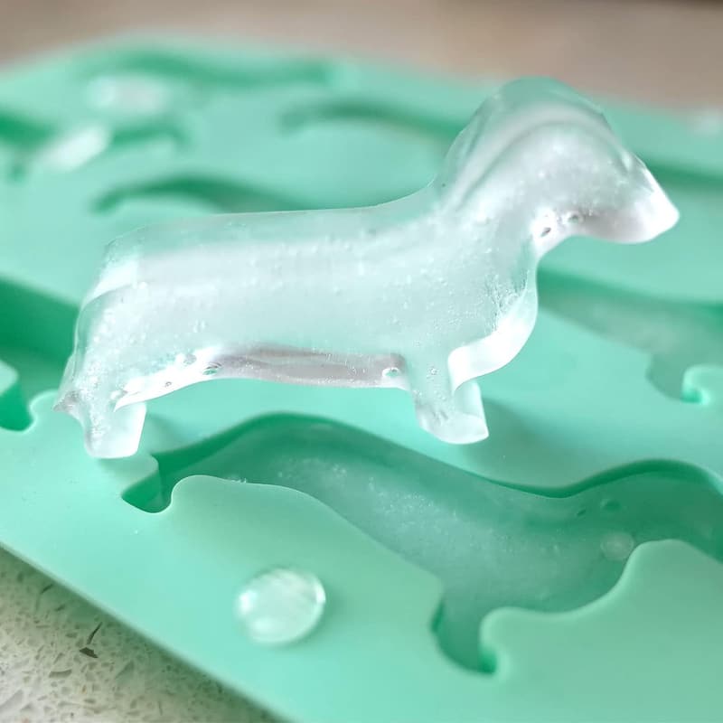 Dachshund Silicone Ice Cube Tray for Parties and Baking