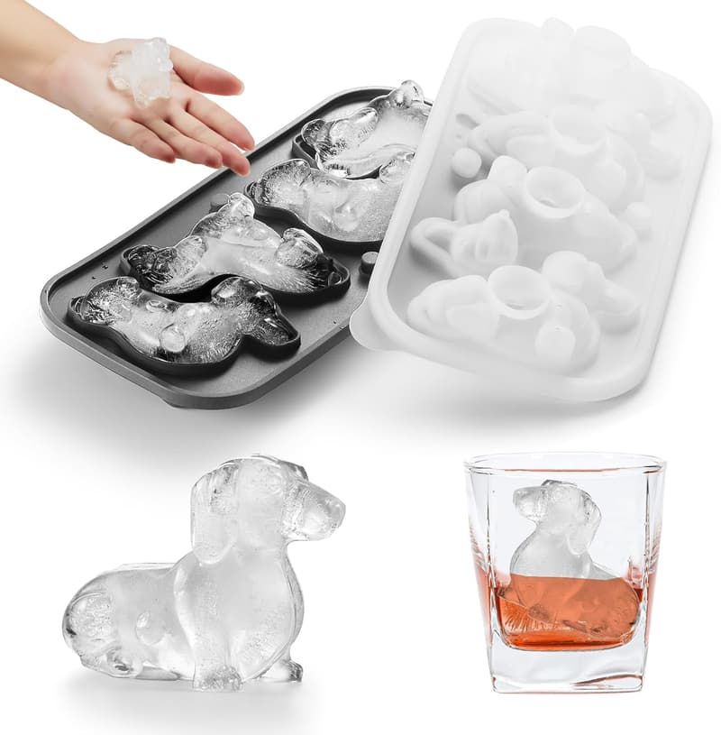 Dachshund Dog Ice Cube Mold - Fun Gift for Dog Lovers