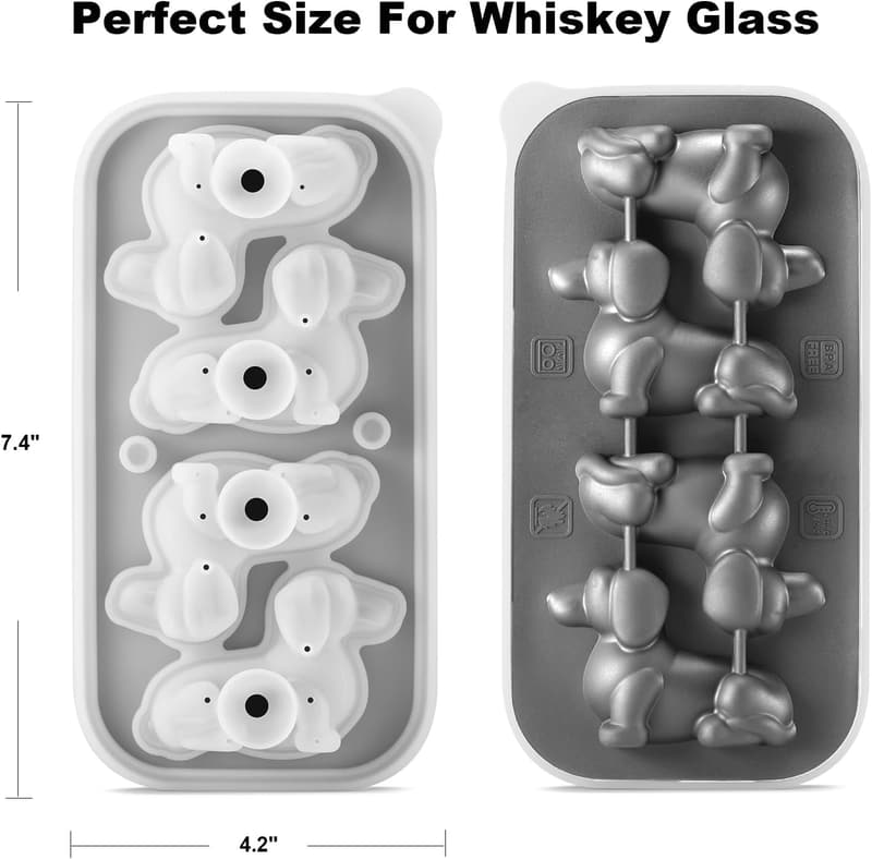 Dachshund Dog Ice Cube Mold - Fun Gift for Dog Lovers