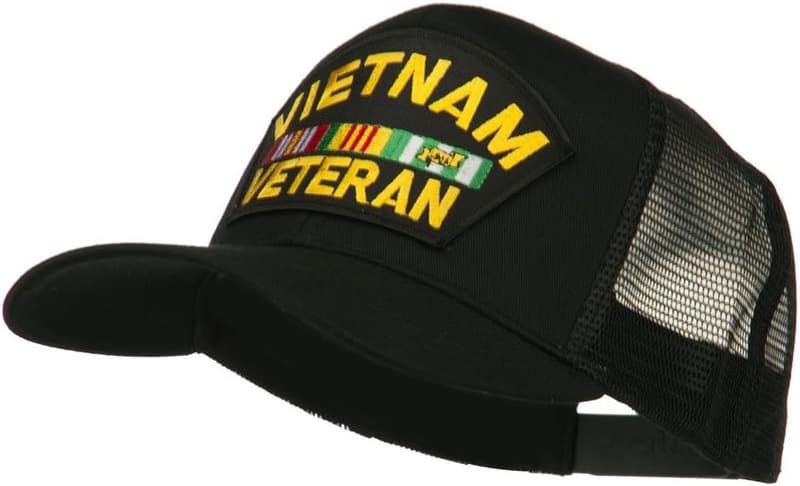 Vietnam Veteran Military Mesh Back Cap