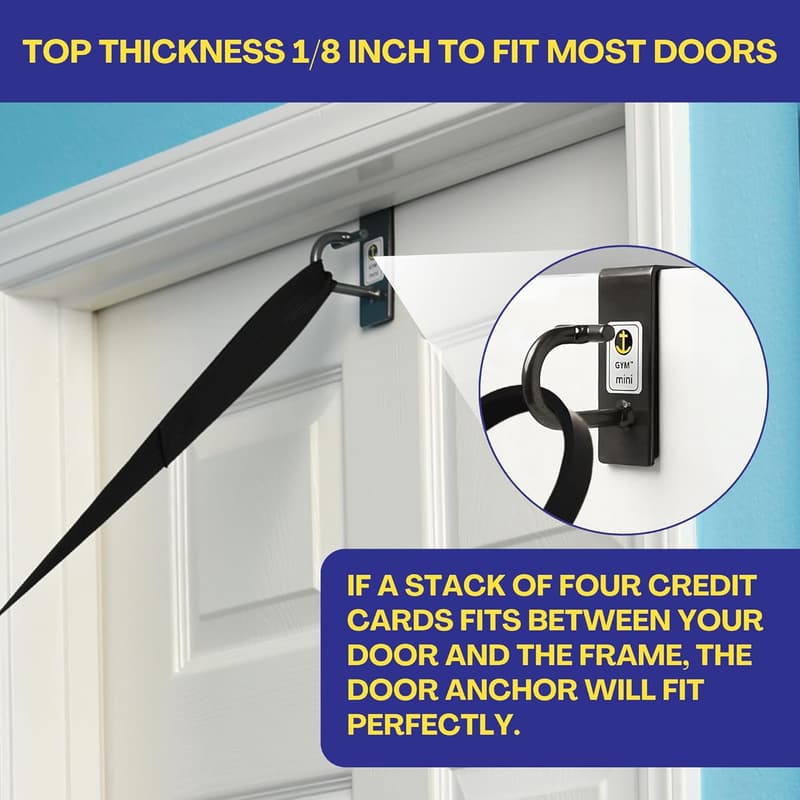 Exercise Resistance Band Door Anchor for Home Gym Training