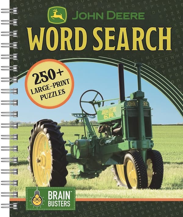 John Deere Multi-Level Word Search Puzzle Book