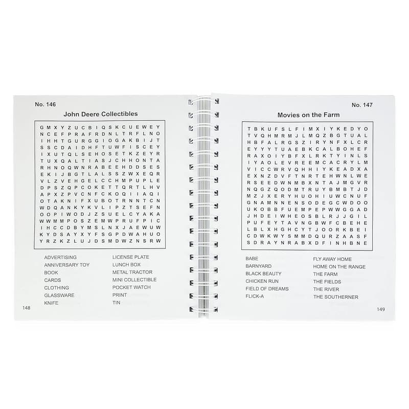 John Deere Multi-Level Word Search Puzzle Book