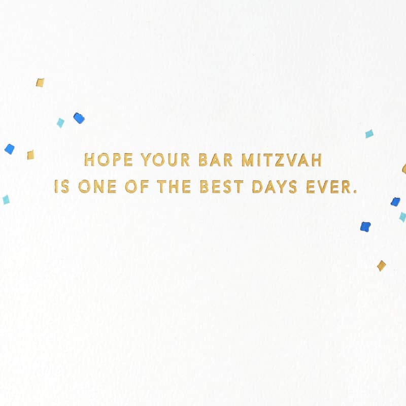 Bar Mitzvah Card - Hallmark Signature 