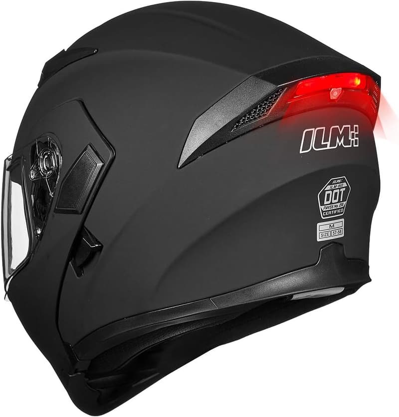 ILM Modular Full Face Motorcycle Helmet with Dual Visor