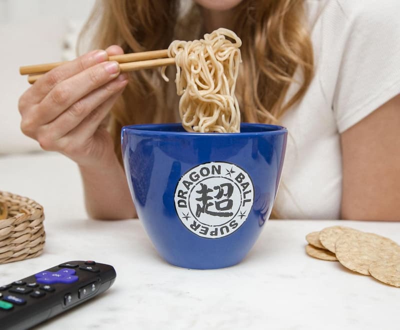 Dragon Ball Super Ceramic Ramen Bowl Set with Chopsticks