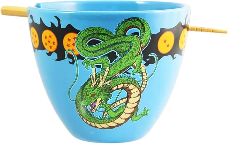 Dragon Ball Super Goku & Vegeta Ramen Bowl with Chopsticks
