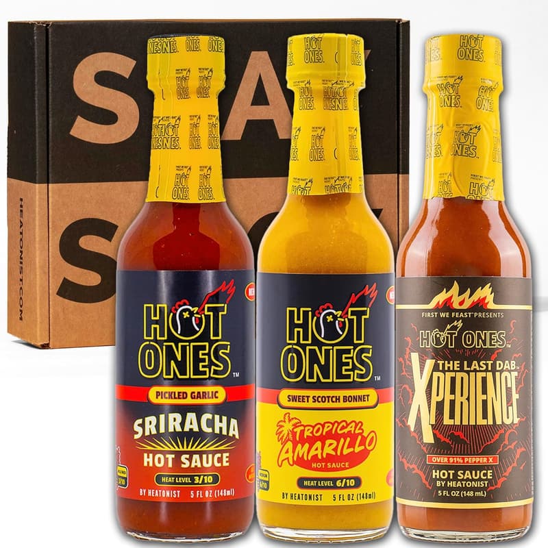 Hot Sauce Challenge Gift Set - Season 27 Trio (5 fl oz)