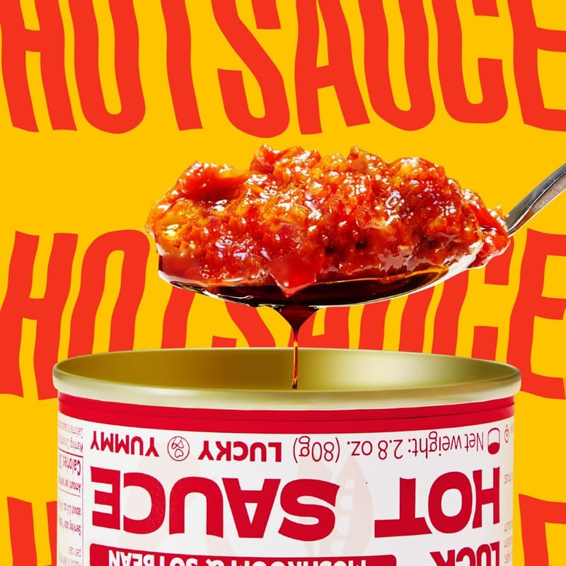 Mushroom Hot Sauce Gift Set - Spicy Chili Oil & Paste (6 Cans)