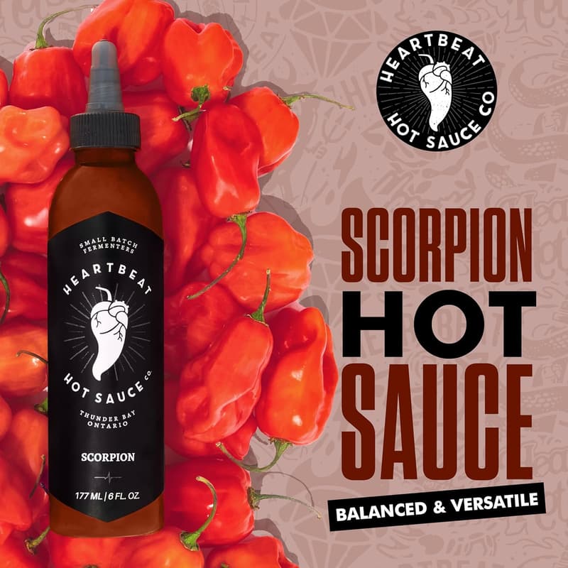 Scorpion Hot Sauce - 6 oz. by Heartbeat Hot Sauce Co.