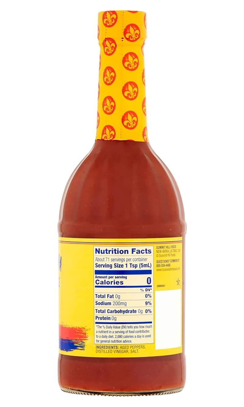 Louisiana Original Hot Sauce, 12 oz Bottle
