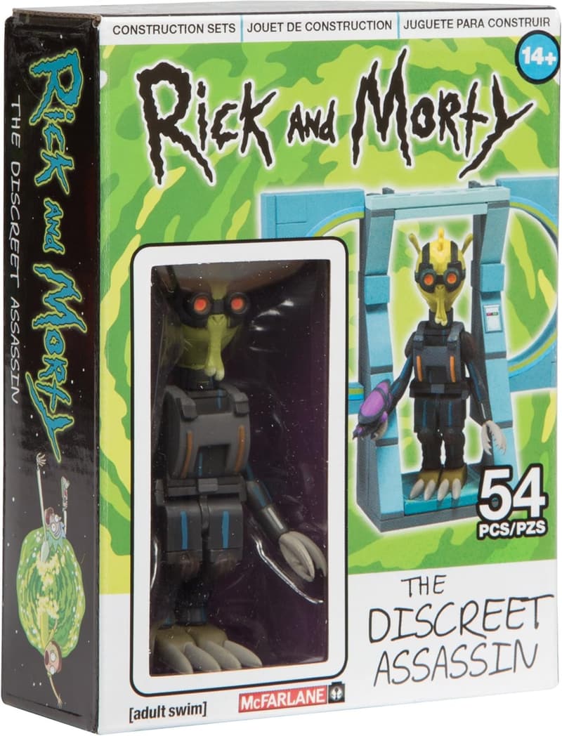 Rick & Morty Discreet Assassin Micro Construction Set