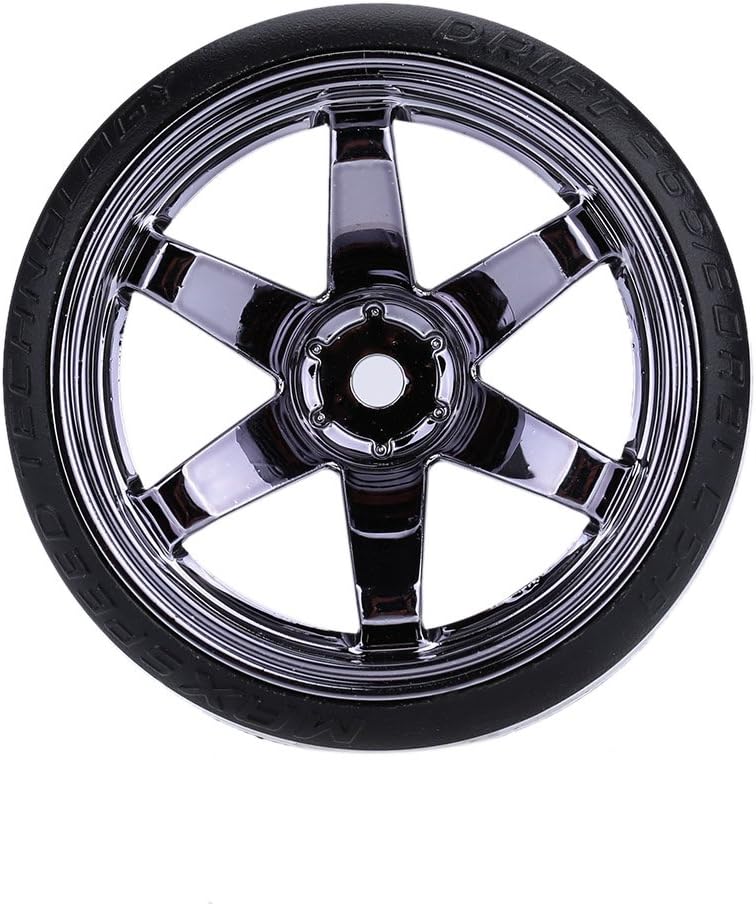 Drifting Car Tire Set - Hard Replacement for Traxxas HSP Tamiya