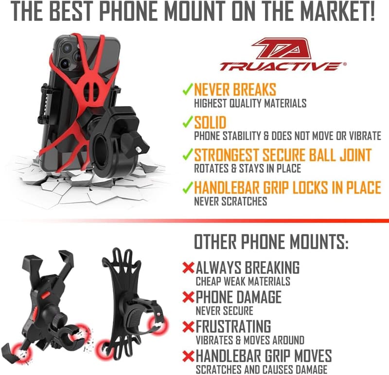 Universal Bike Phone Mount Holder for 4