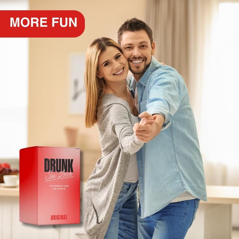 Romantic Drinking Game for Couples - 100 Dare Cards