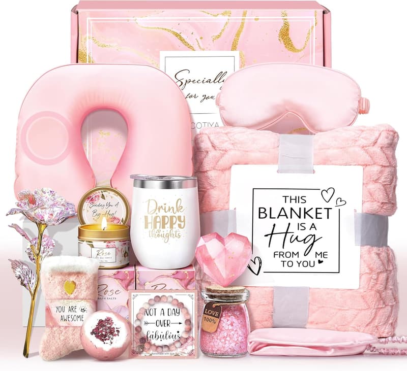 Relaxing Spa Gift Basket for Women - Self-Care Care Package