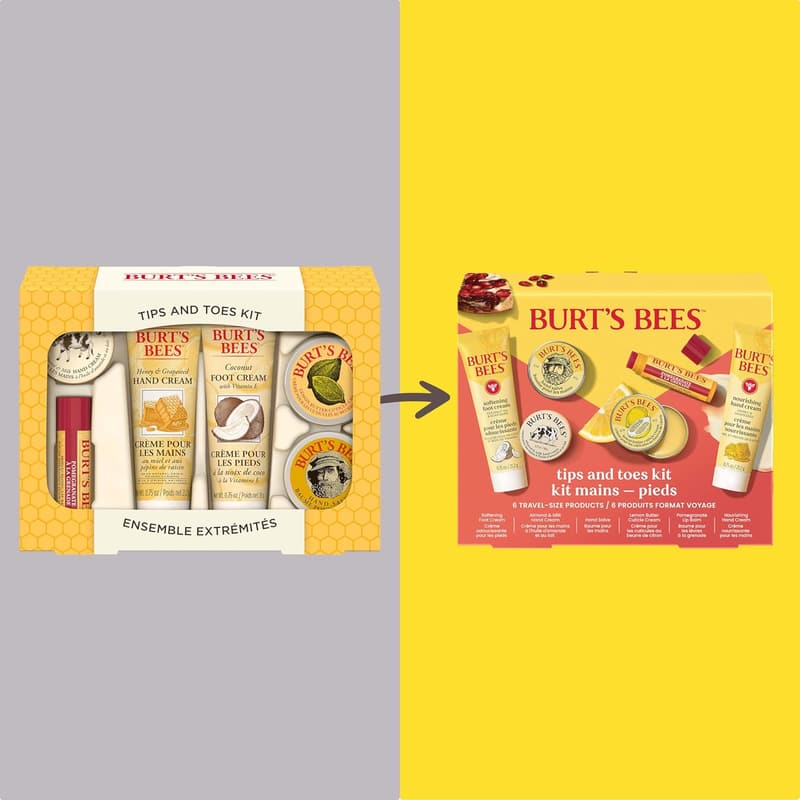 Burt's Bees Travel Size Skincare Kit - 6 Products for Pampering