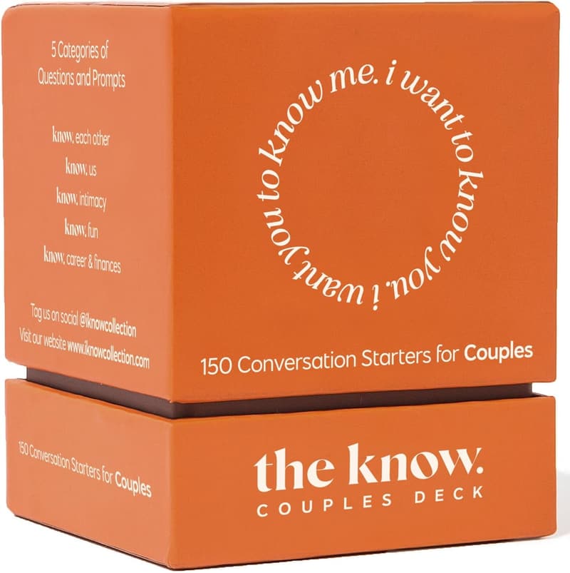 Couples' Relationship Card Game – Get to Know Each Other