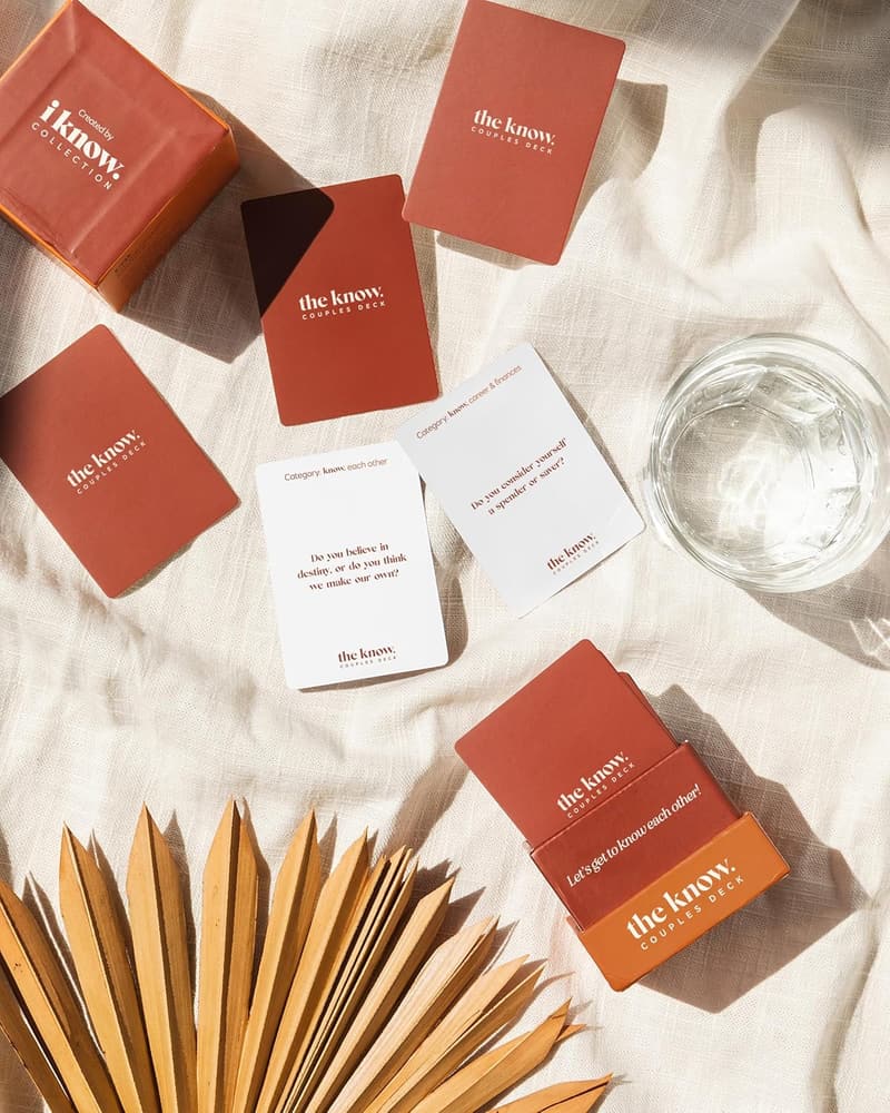 Couples' Relationship Card Game – Get to Know Each Other