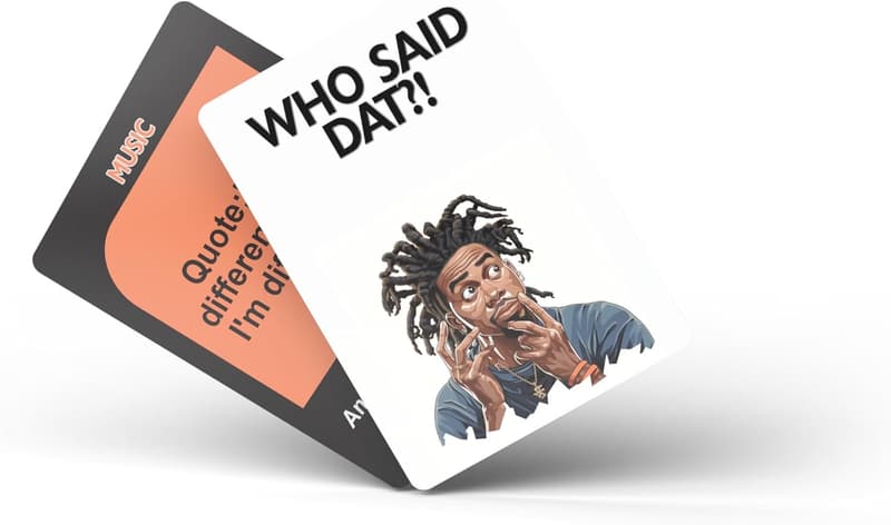 Urban Quotes Card Game: 100 Engaging Cards Celebrating Black Culture