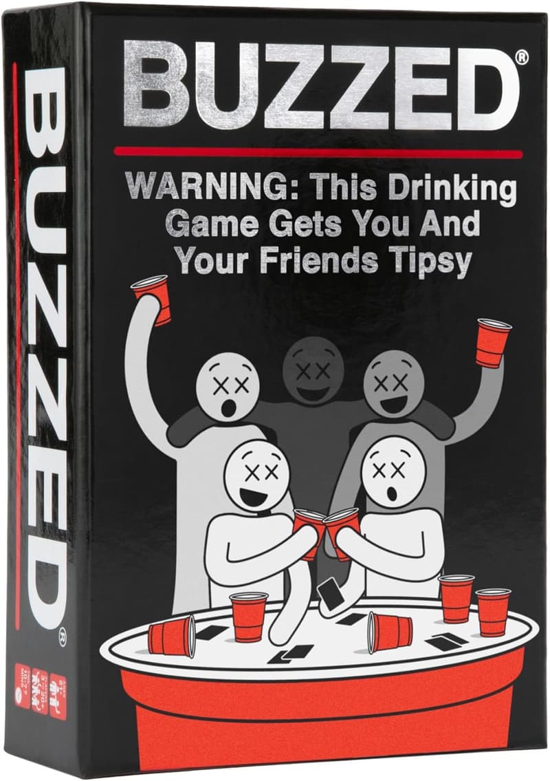 Buzzed: Hilarious Drinking Card Game for Adults