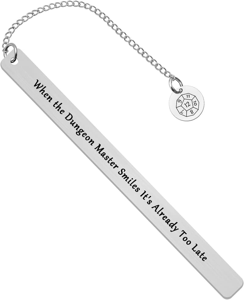 Dungeon Master Bookmark - Dungeons & Dragons Gift for Gamers